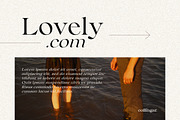 Collingar - Aesthetic Serif, a Serif Font by Sarid Ezra (Thumbnail 2 of 9)