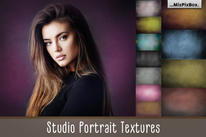 Studio Portrait Photo Textures, a Wallpaper Graphic by MixPixBox