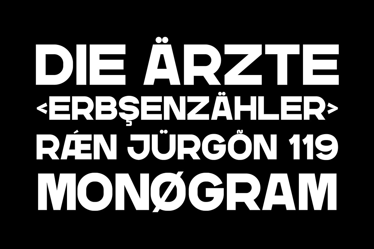 GR Read - Headline Typeface preview 6