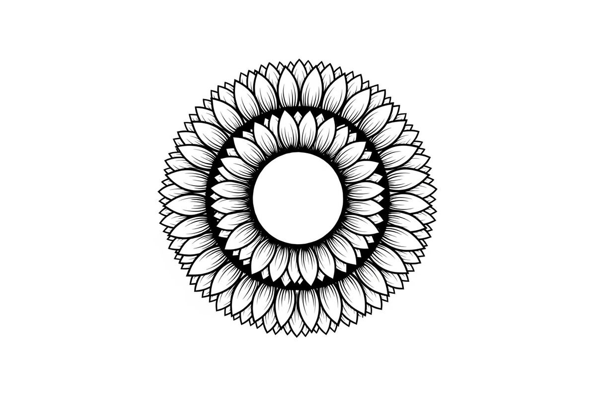 Floral Mandala Circle Frame Bundle, an Illustration by Gaye Art (Photo 22 of 51)