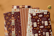 Autumn lace patterns Vector, a Pattern Graphic by Tani Kuzminka (Thumbnail 2 of 24)