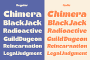 Fralia - Cartoon Retro Bold, a Sans Serif Font by Pandeka Studio (Thumbnail 9 of 12)