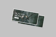 Landscape DL Flyer Mockup, a Print Template by Graphiculon (Thumbnail 2 of 13)