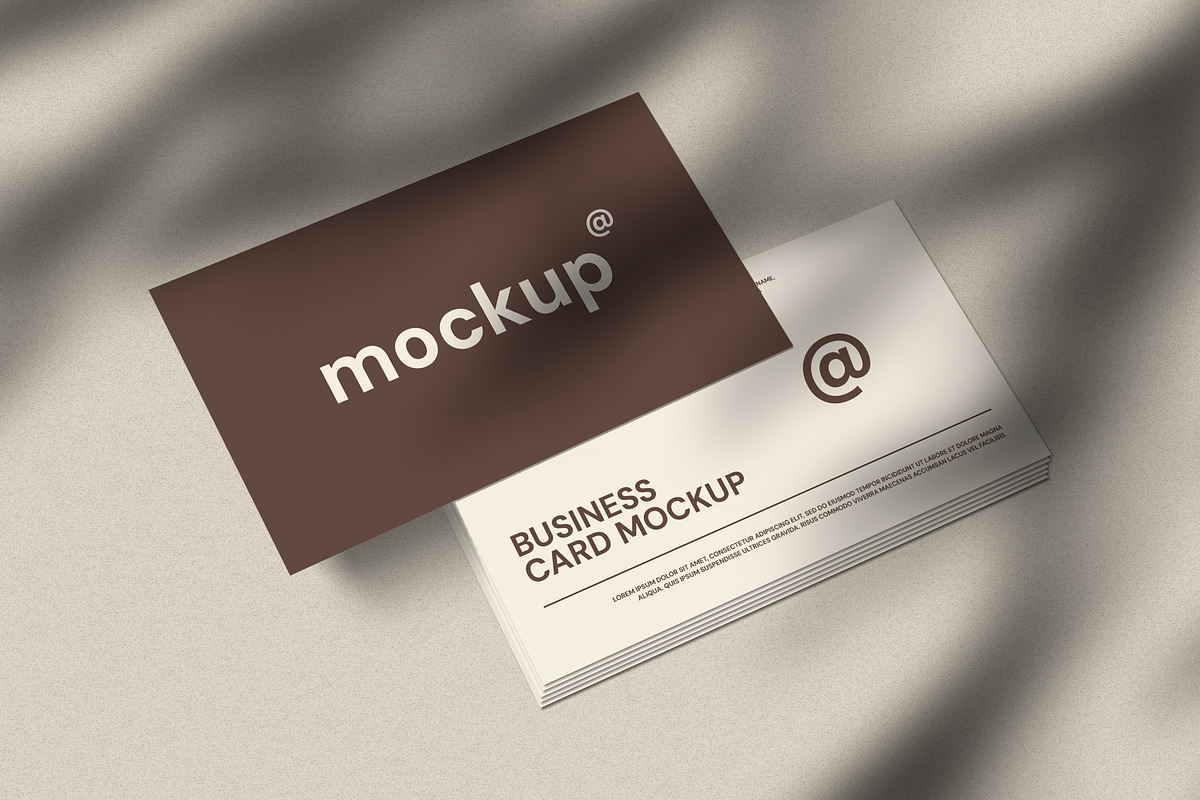 Business Card Mockup, an Advertising Mockup by Artisan Vibes (Photo 2 of 7)