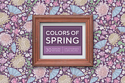 Colors of Spring patterns, a Pattern Graphic by Piñata (Thumbnail 1 of 15)