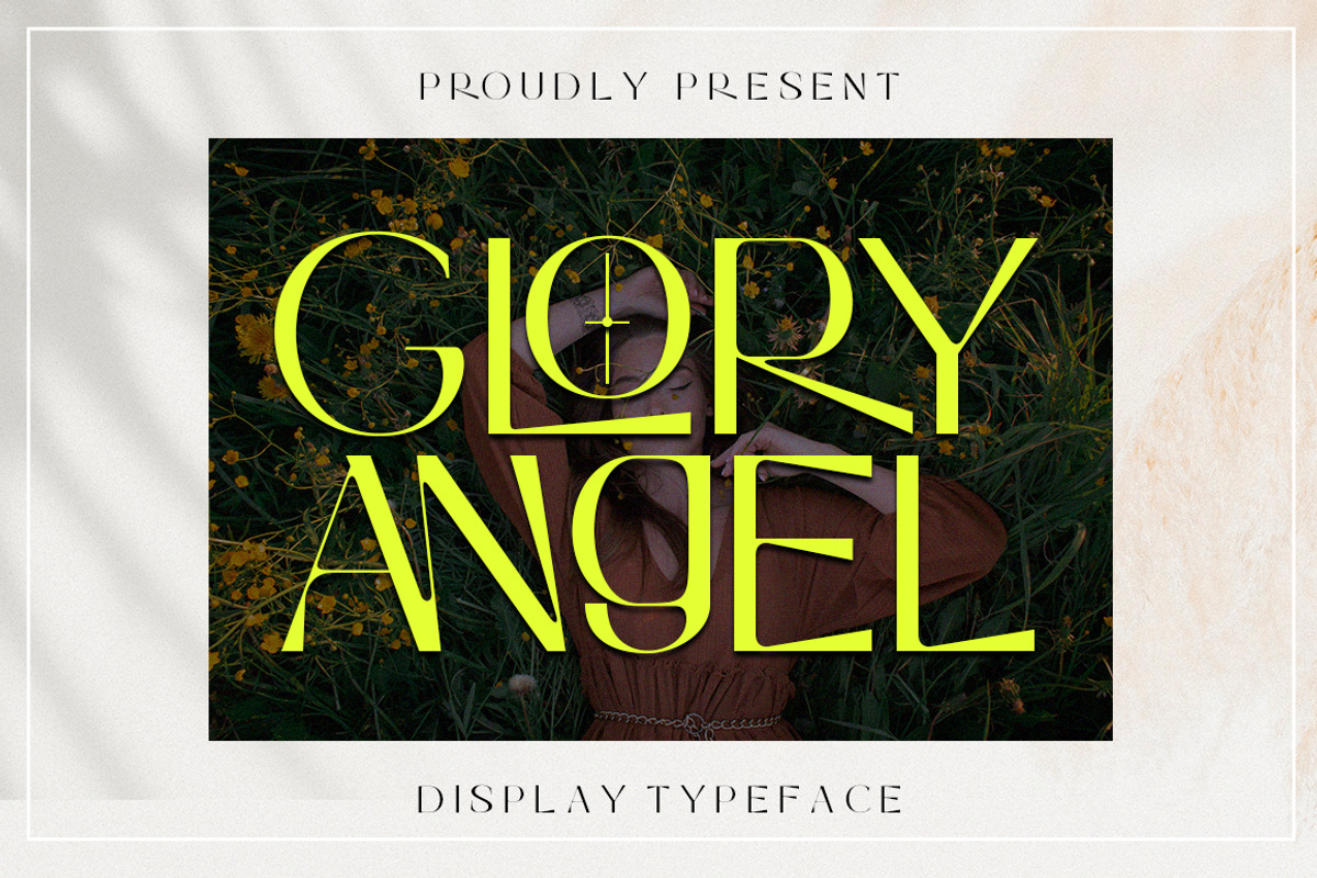 Glory Angel, a Sans Serif Font by MasaType (Photo 1 of 9)