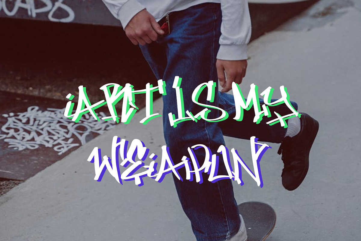 Da'Role Graffiti Font, a Handwritten Font by BeadyLab (Photo 4 of 5)