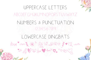 Little Hearts Font