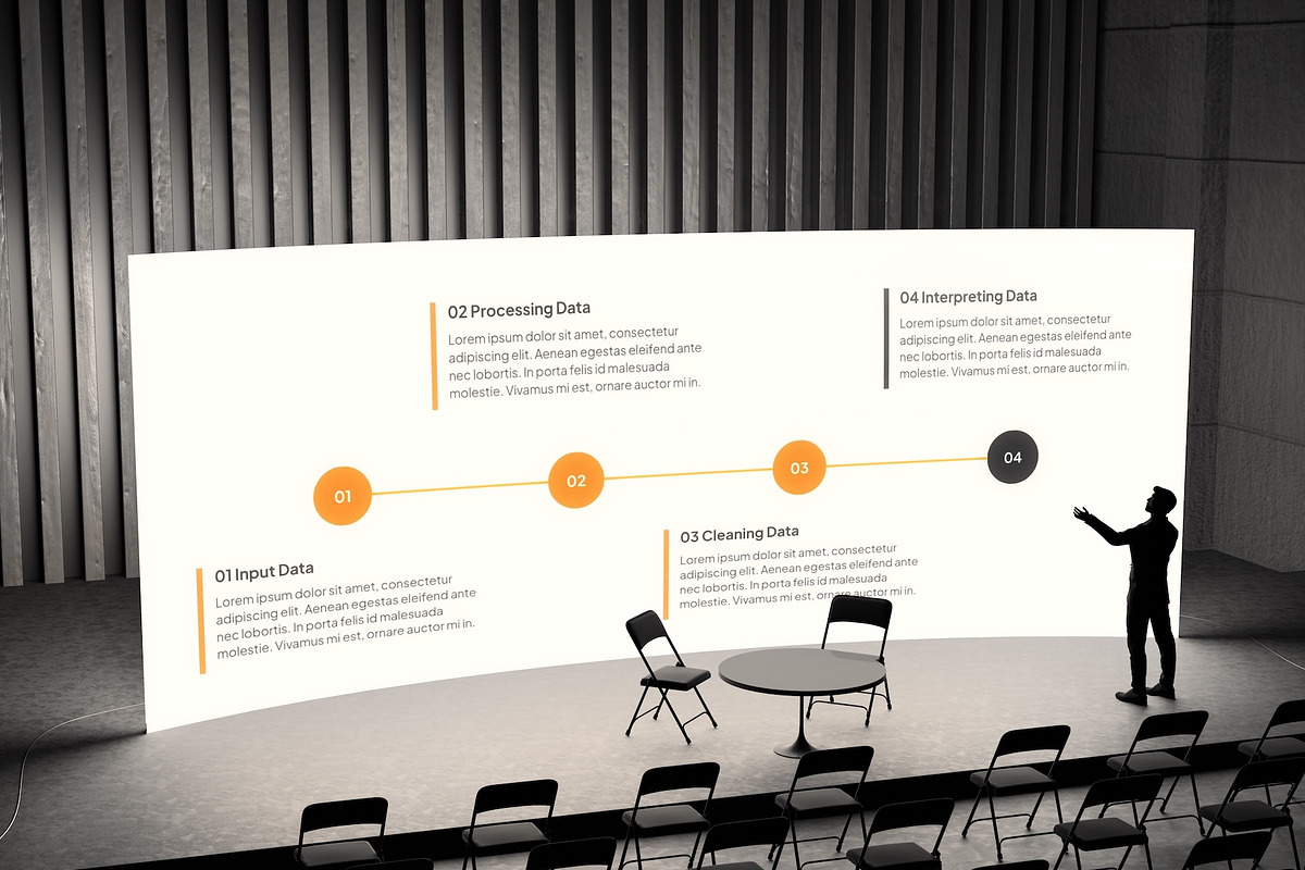 Orange Black Simple Thesis Defense preview 2