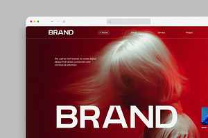 Website Browser Mockup Template, an Advertising Mockup by graphypix
