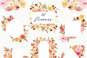 Early Fall Floral Pumpkin Watercolor, a Seasonal Illustration by Catch the Dream Art (Thumbnail 8 of 13)