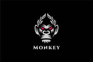 Elegant Monkey Logo