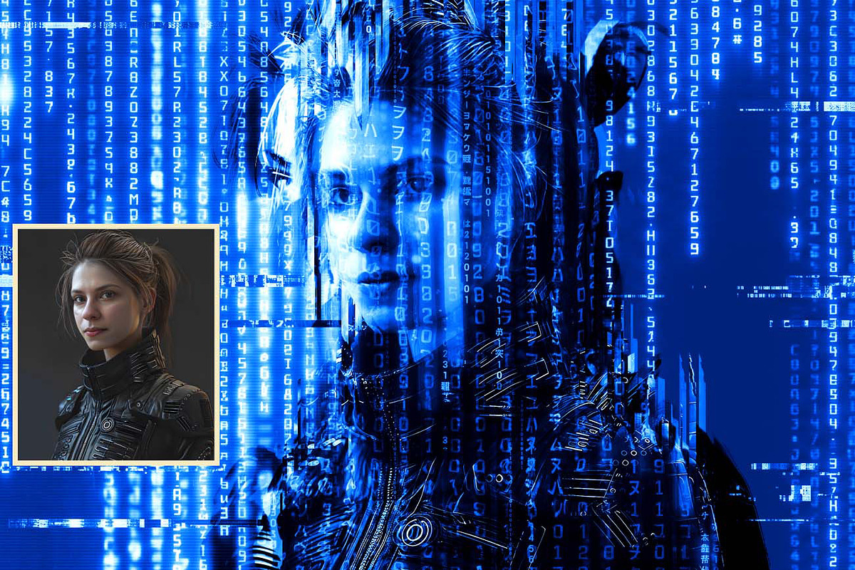 MATRIX CODE —Digital Movie Poster FX, an Action Add-On by Studio Retouch (Photo 4 of 11)