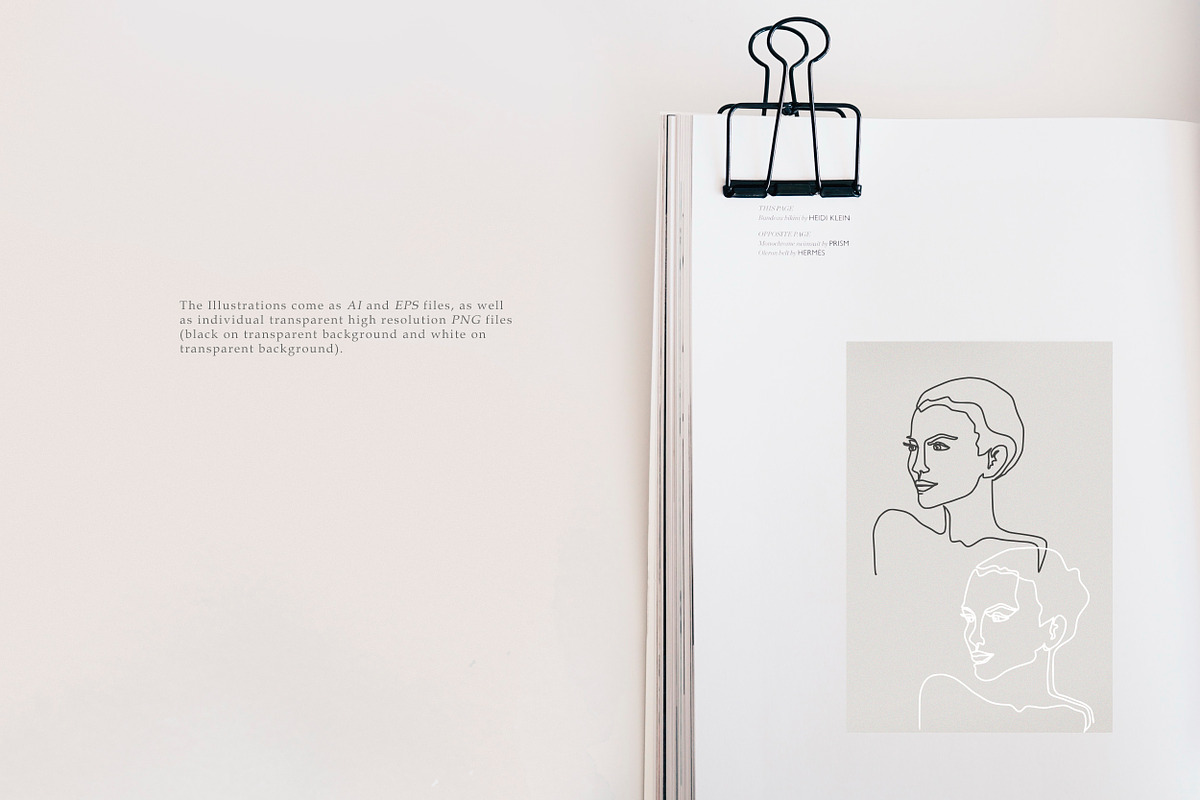 One Love. One Line Art People, a Person Illustration by AnMark (Photo 13 of 14)