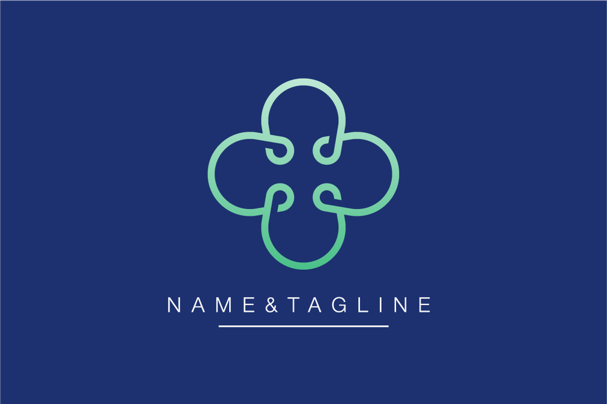 Elegant leaves monogram template, a Branding & Logo Template by WORAKAMON Design Studio (Photo 4 of 5)