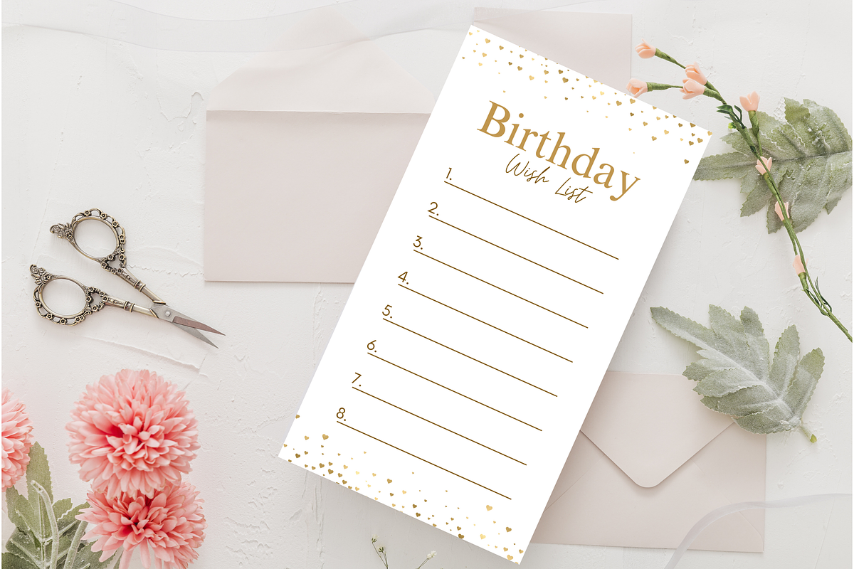 Happy Birthday List Templates Canva, a Templates & Theme by TemplateCastleStore (Photo 7 of 9)