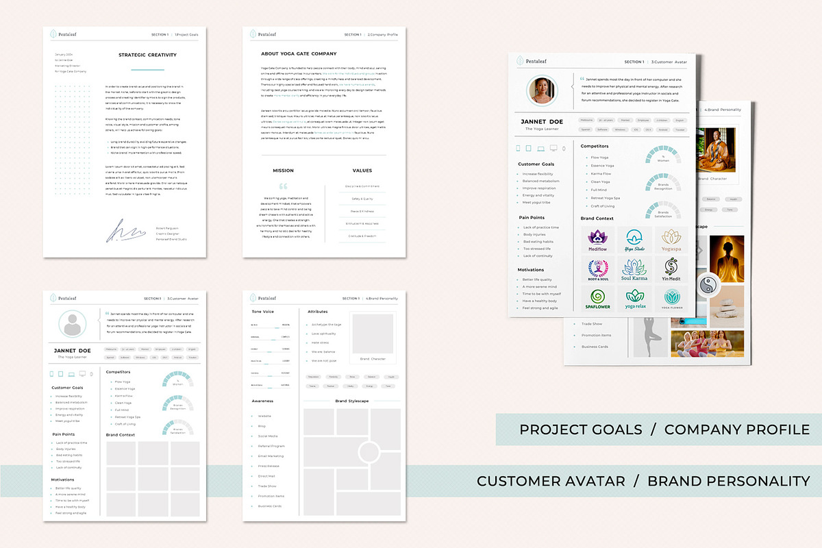 Professional Logo Presentation, a Presentation Template by Sargatal (Photo 4 of 11)