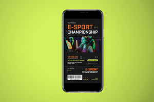 E-Sport Championship Ticket