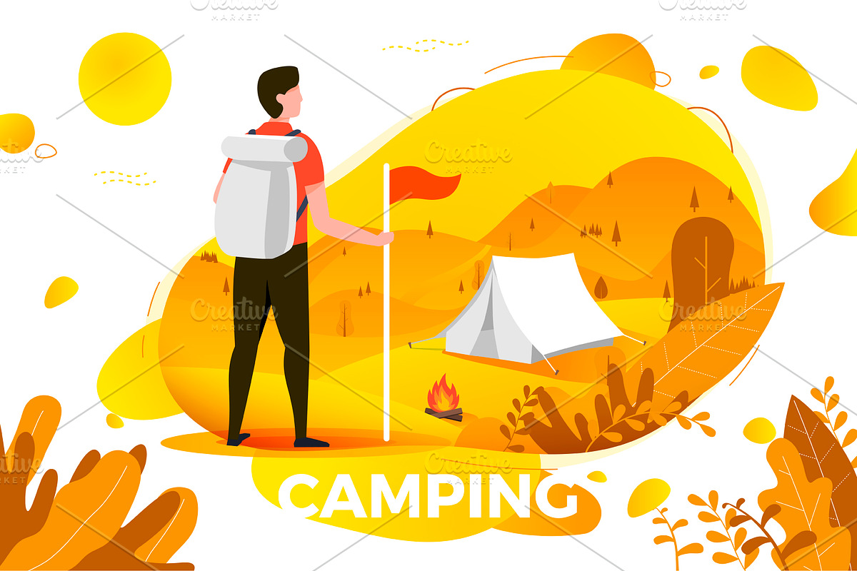 Hot Summer Activities Illustrations, a Healthcare Illustration by Tashal (Photo 5 of 6)