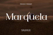 Marquela Elegant Serif, a Serif Font by Artiveko (Thumbnail 1 of 9)