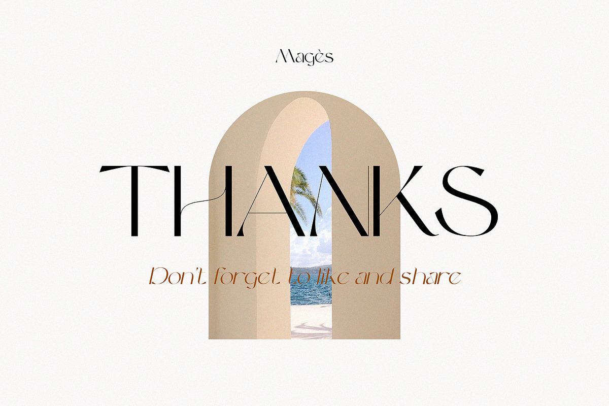 Magès - Modern Serif Typeface, a Serif Font by Graphicfresh (Photo 10 of 10)