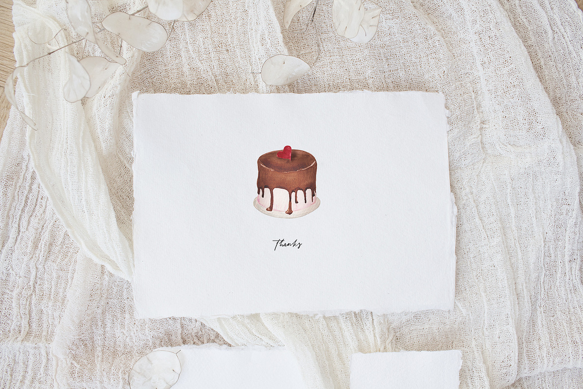Love, Love, Love - Watercolor Set, an Illustration by Jeanina Vlad (Photo 9 of 9)
