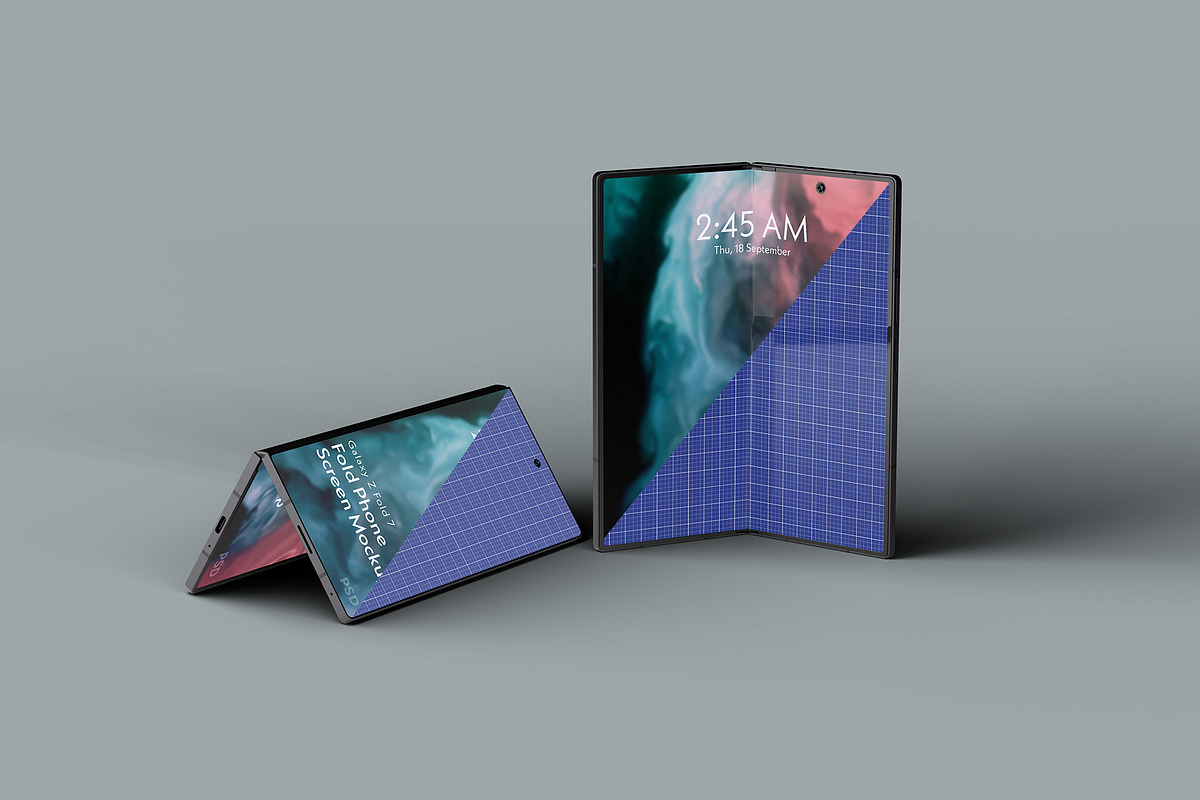 Smartphone Fold 7 Screen Mockup, an Android Mockup by Eka Restu D. Putra (Photo 3 of 4)