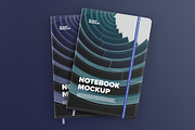 Notebook in craft  packaging mockup, a Packaging Mockup by BlackMockup (Thumbnail 8 of 10)