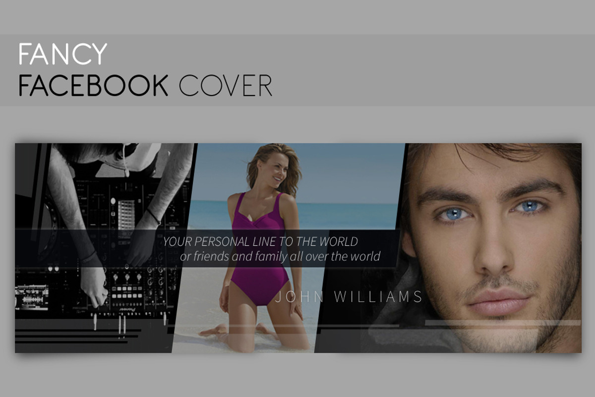 Facebook Cover - Fancy, a Social Media Template by RudanStudio