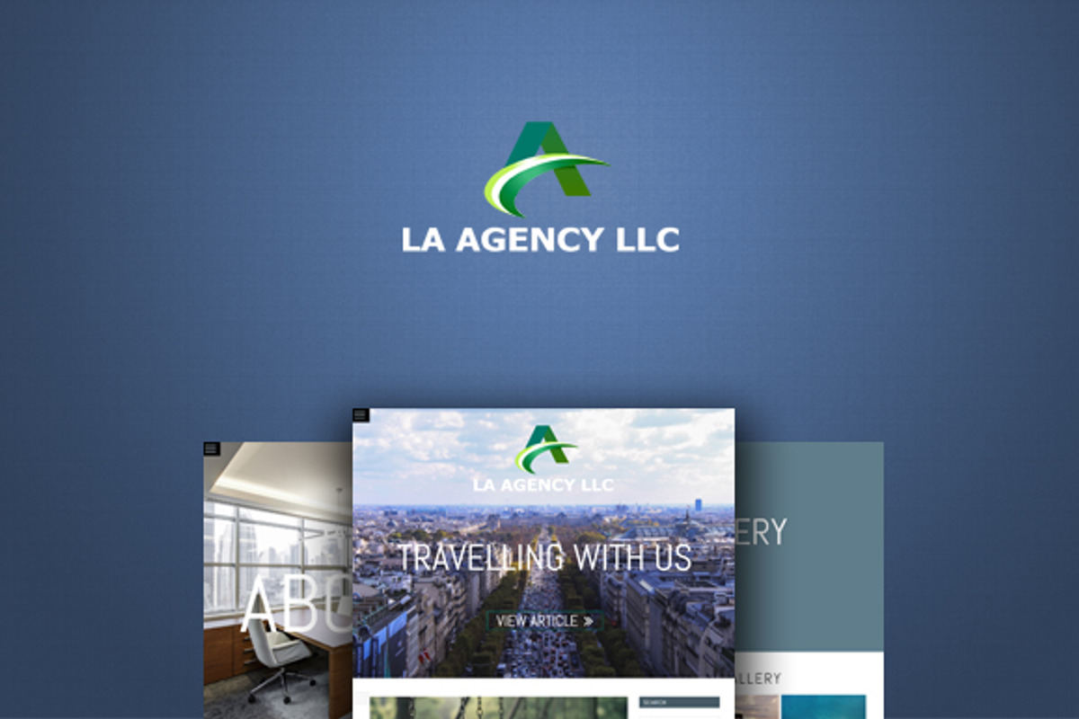 LA AGENCY LLC - HTML Blog Template, a HTML Template by GFXZ Designs