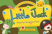 Little Jack Advertisement Font, a Font by Creatype Studio (Thumbnail 1 of 11)