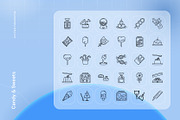 Candy & Sweets Icon, an Outline Icon by Nathaya Studio (Thumbnail 2 of 2)