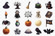 Halloween 3D Spooky icons set, an Icon by Iwanistic (Thumbnail 2 of 6)