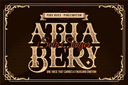 Briqa || Vintage Retro Serif Font, a Serif Font by Ermedia Studio (Thumbnail 2 of 10)