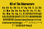 CS Cedar Stamp, a Sans Serif Font by Craft Supply Co. (Thumbnail 8 of 8)