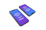 iPhone Mockup Template Set, an iPhone Mockup by DesignRushMarket (Thumbnail 11 of 11)