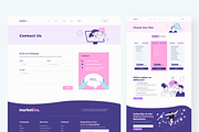 Marketiva Digital Agency Framer, an UI Kit Template by peterdraw (Thumbnail 8 of 9)