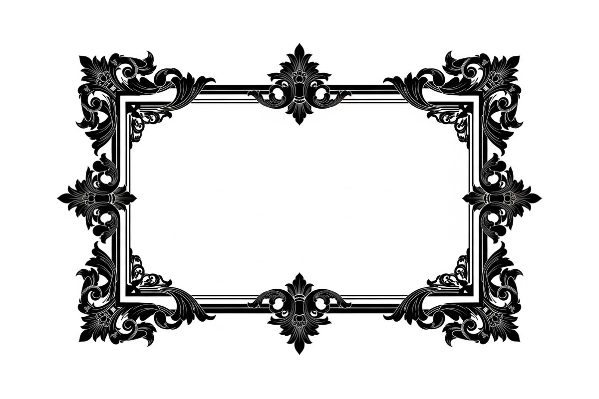 Ornamental Vintage Frame Border Bund, an Illustration by Creativeshirt (Photo 2 of 31)