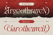 Moonscythe, a Serif Font by Artisan Themes (Thumbnail 4 of 12)