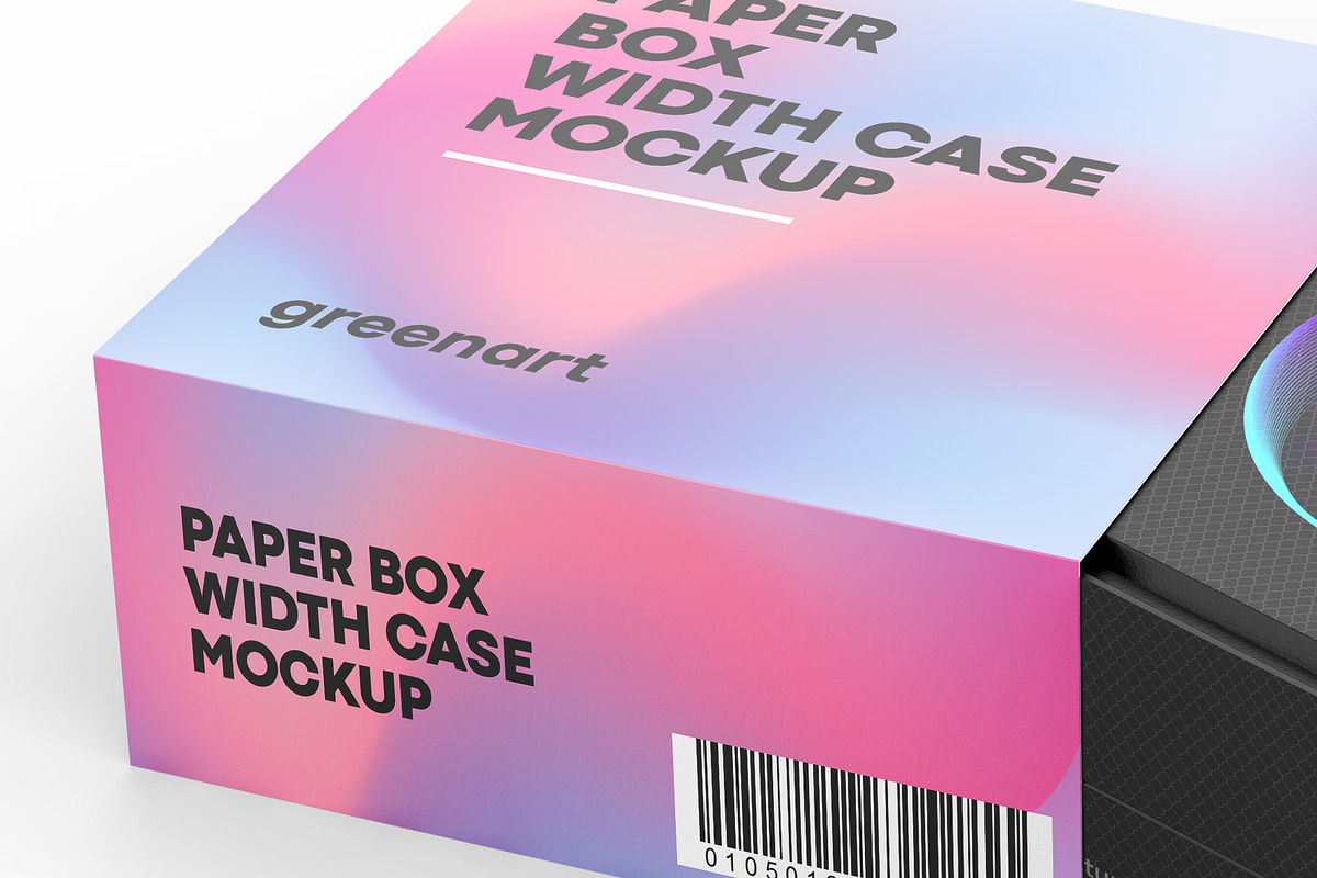 Case In Box Mockup, a Packaging Mockup by Green Art (Photo 4 of 5)