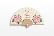 Hand Fan Mockup, a Product Mockup by SLAB! Design (Thumbnail 3 of 6)