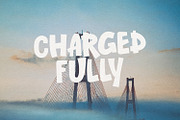 Akimila Plawud Bold Urban Display, a Handwritten Font by Maulana Creative (Thumbnail 3 of 7)