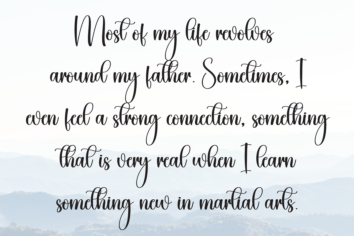 Babylove | Script Font, a Handwritten Font by Scratchones (Photo 6 of 8)