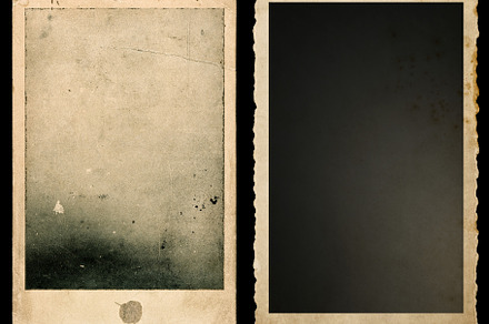 Old paper photo frames Used vintage, an Arts & Entertainment Photo by LiliGraphie