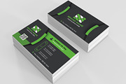 Dark Real Estate Card, a Business Card Template by Mohammad Sarfaraz (Thumbnail 6 of 7)
