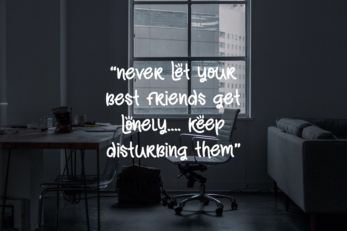 kebo - handwritten style, a Font by DiosiArt (Photo 3 of 8)