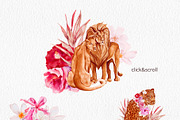 Tropical Collection Watercolor, a Decorative Illustration by Yakovleva Margarita (Thumbnail 12 of 20)