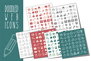 Hand-doodled  banners & web icons, an Object Graphic by Rosa Puchalt (Thumbnail 3 of 3)