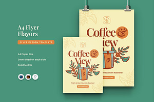 Flayors - Flyer Template, a Flyer Template by Fannan Studio