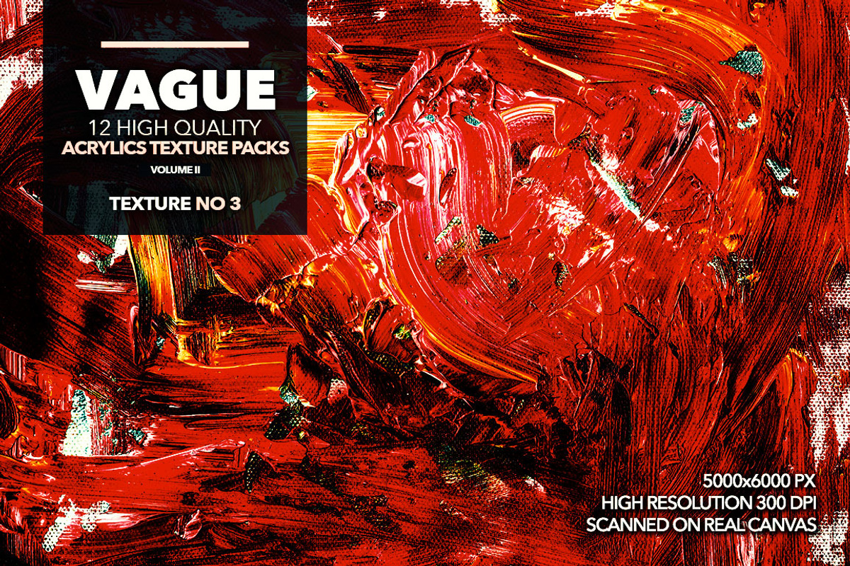 Vague II: 12 Acrylics Textures, a Texture Graphic by nicholasasmita (Photo 4 of 13)